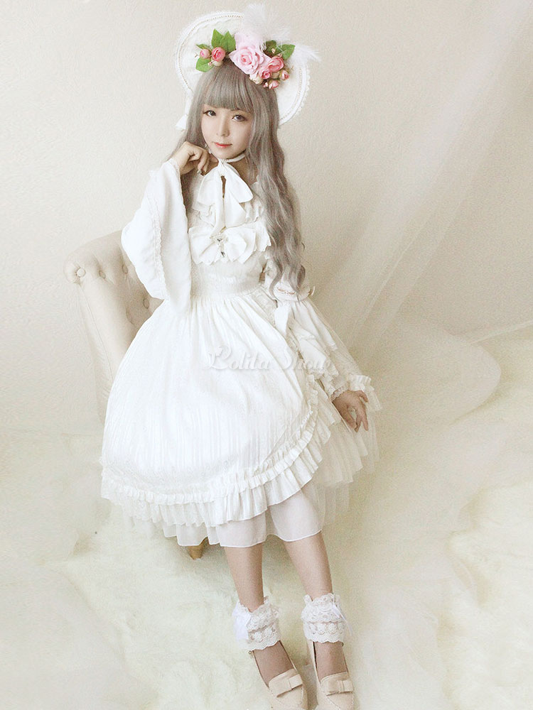 vestido branco chiffon