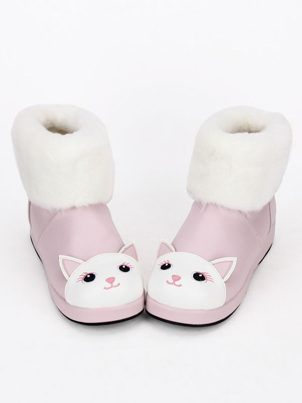 pink cat boots