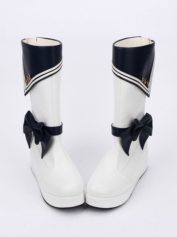 black rain boots with bow