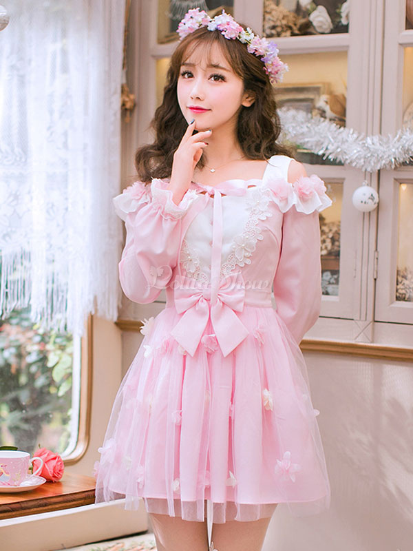 pink lolita dress