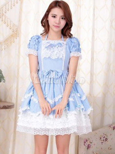 cotton one piece short dress