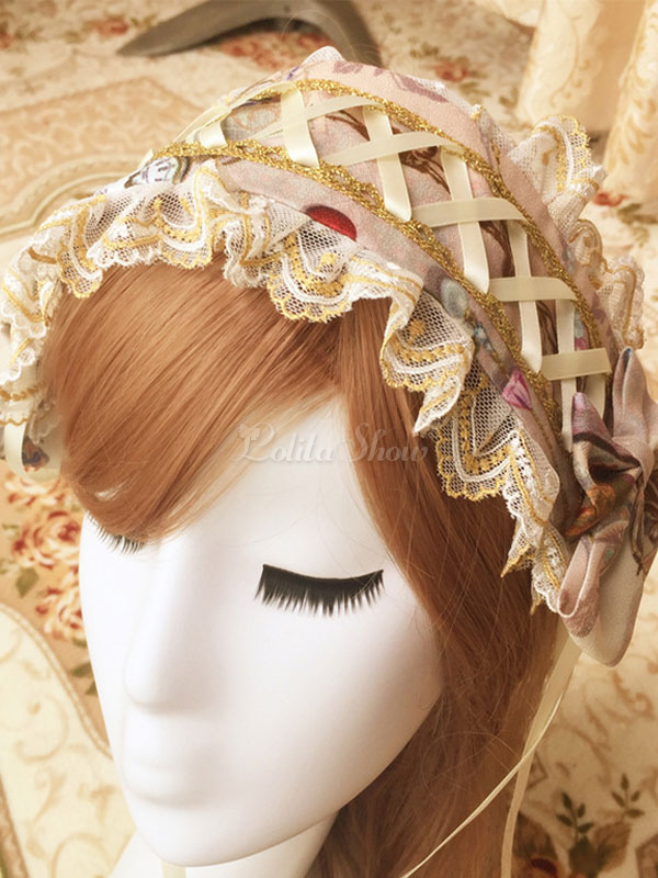 Classic Sweet Lolita Lacing Headdress