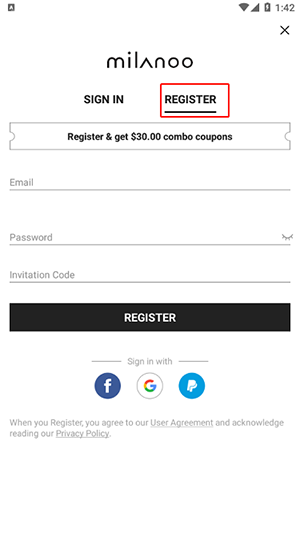 How to create a Milanoo account (APP2).png