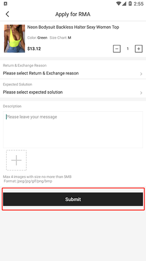 How to submit for Return & Exchange (APP3).png