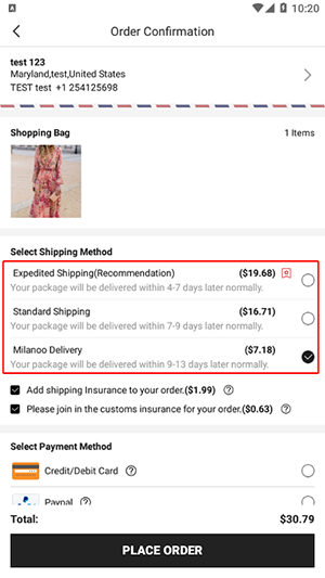 How to confirm the Shipping Cost (APP).png