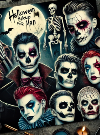 Five Most Easy Halloween Make-up for Men