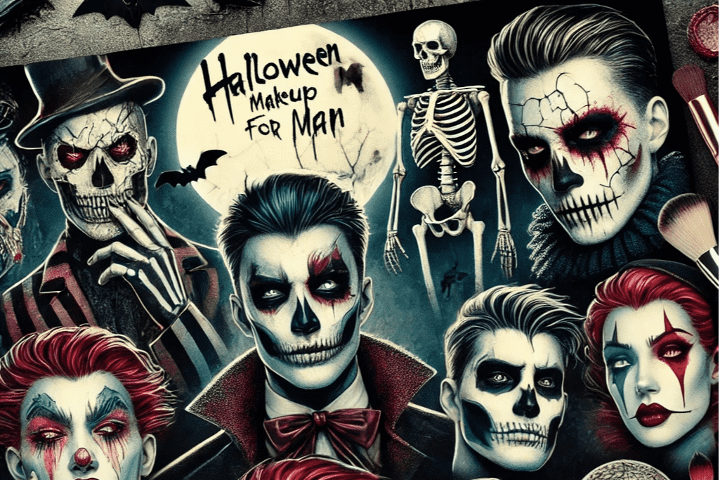 Five Most Easy Halloween Make-up for Men