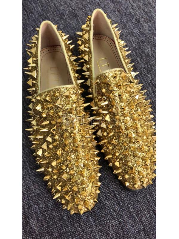 spike prom shoes