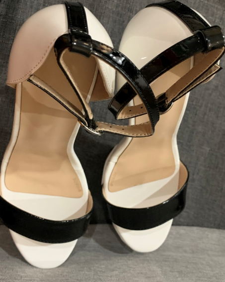White Sexy Shoes Women Open Toe Platform Sky High Ankle Strap Sandal ...