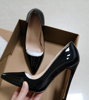 Black Sexy High Heels Pointed Toe Stiletto Heel Pumps for Women ...